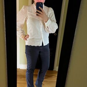 Y.A.S. White blouse - US L